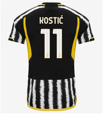 Juventus Filip Kostic #11 Hjemmebanetrøje 2023-24 Kort ærmer